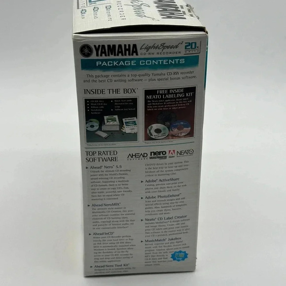 Yamaha External CD-RW Recorder CRW2100IX - Picture 7 of 10